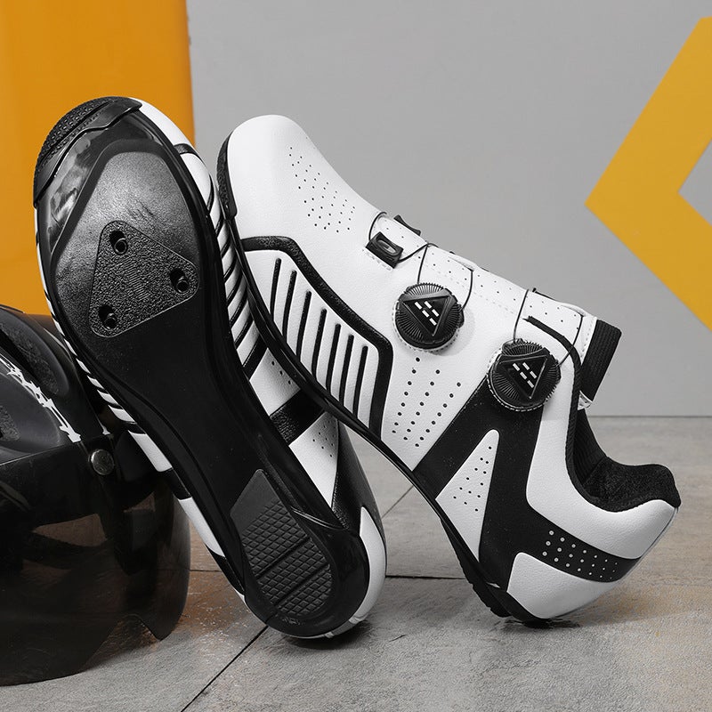 2025 New Road Bike Lock Shoe Set Men'S Breathable Cycling Shoes Cycling Equipment Lockless Cycling Shoes Women - Image 3